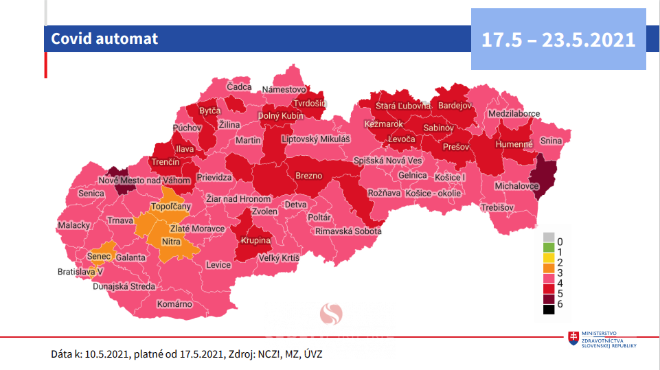 mapa od 17.5.