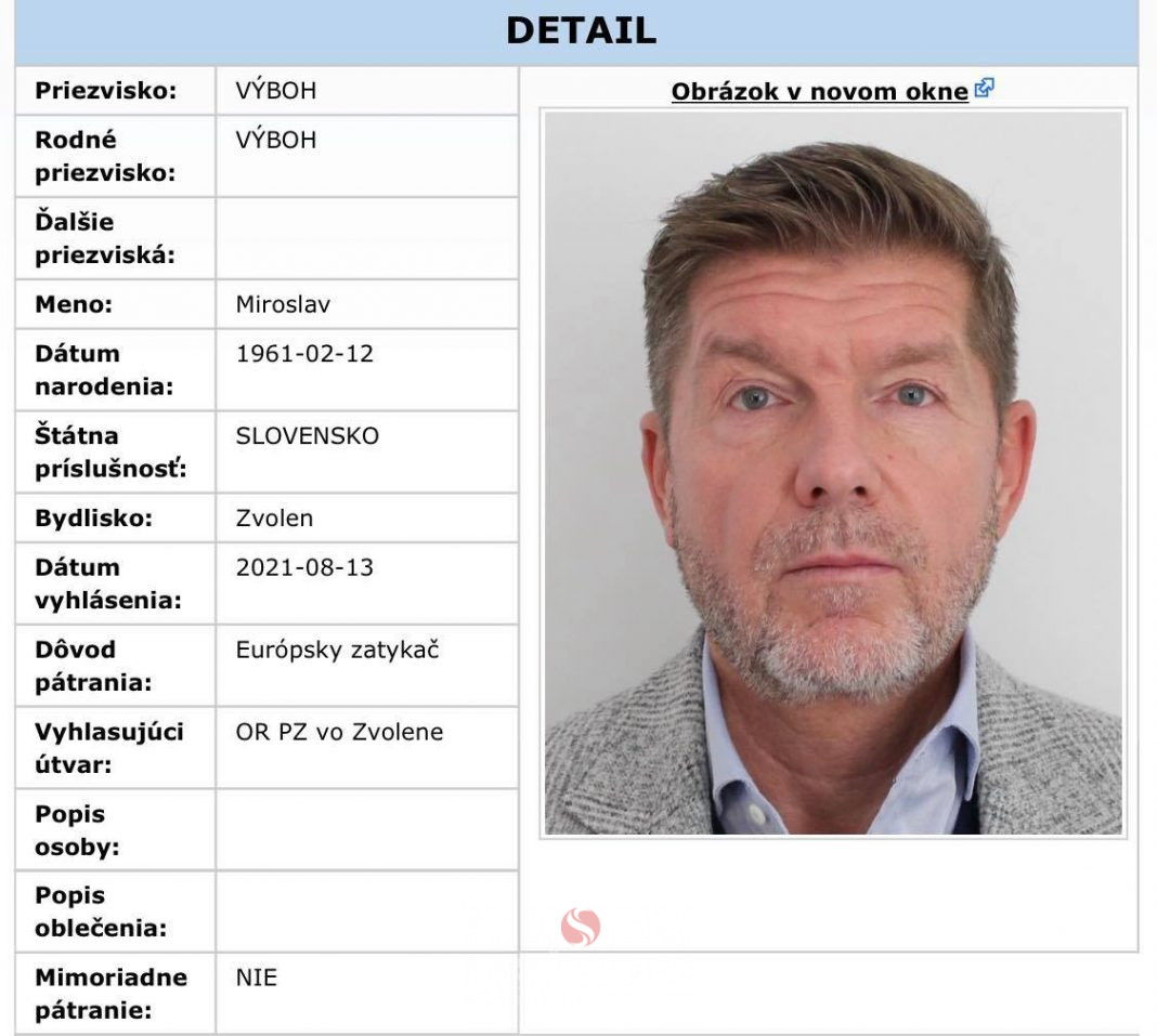 Miroslav Vybok zatykac