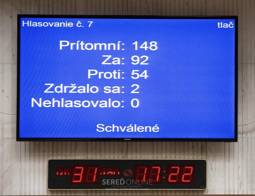 NR SR predcasne volby hlasovanie
