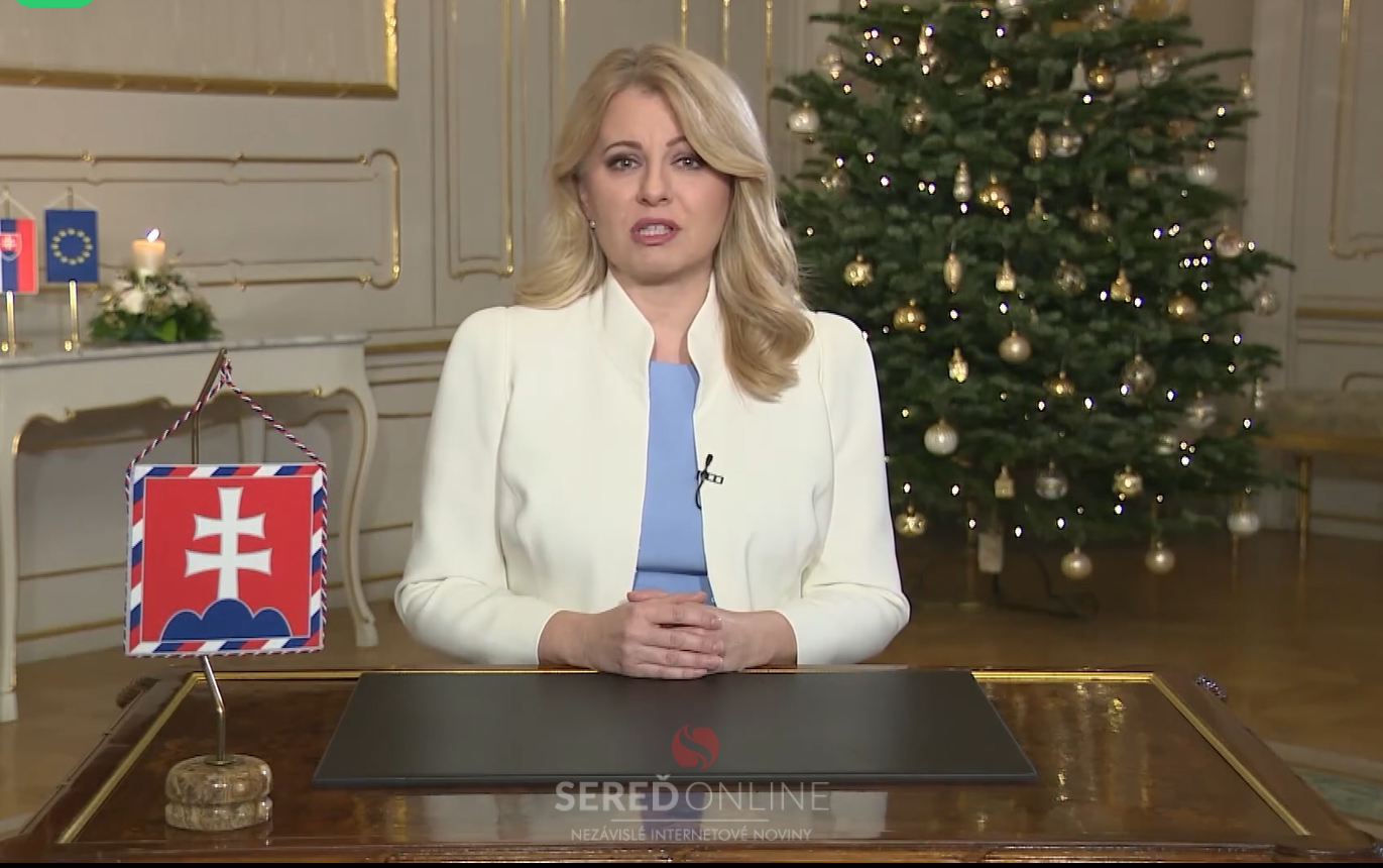 AKTUÁLNE: Novoročný príhovor prezidentky SR Zuzany Čaputovej