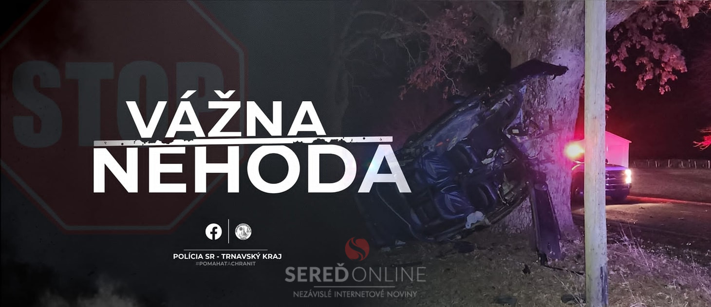 Vážna nehoda medzi Senicou a obcou Jablonica. Cesta I. triedy je UZAVRETÁ!