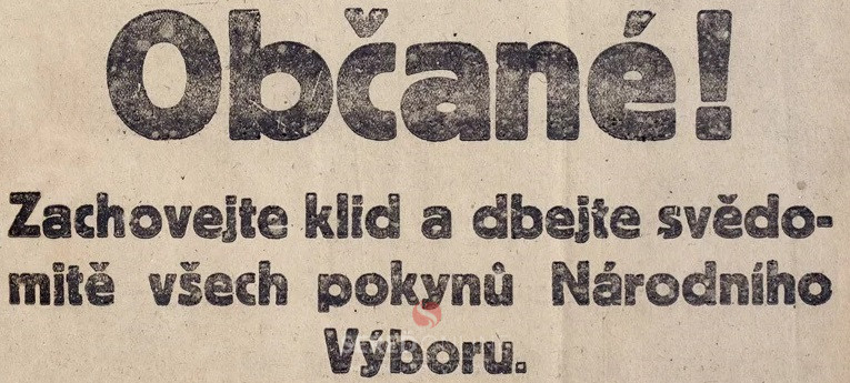 Občania, zachovajte kľud!