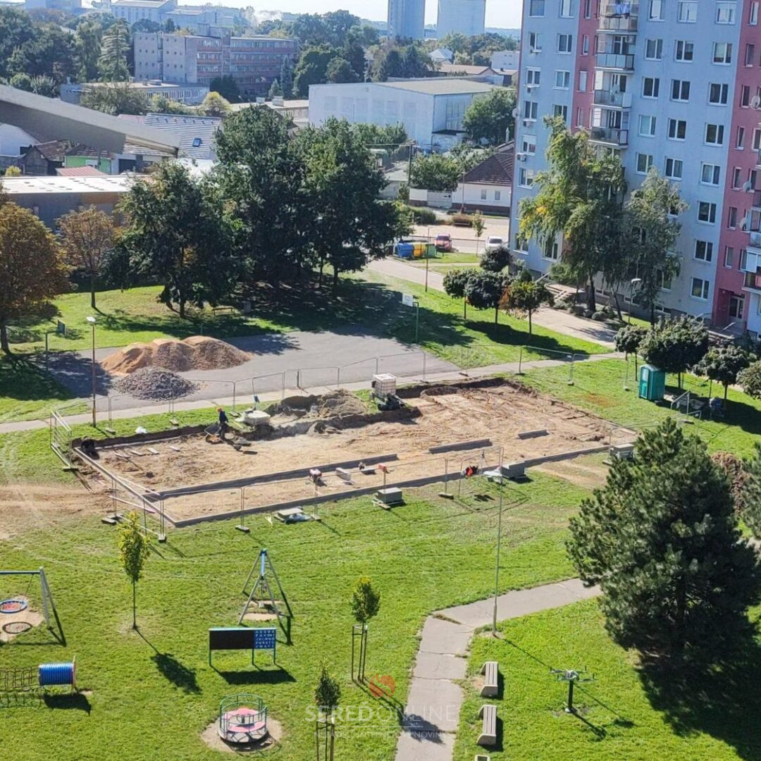 Ihrisko K Park už naberá kontúry