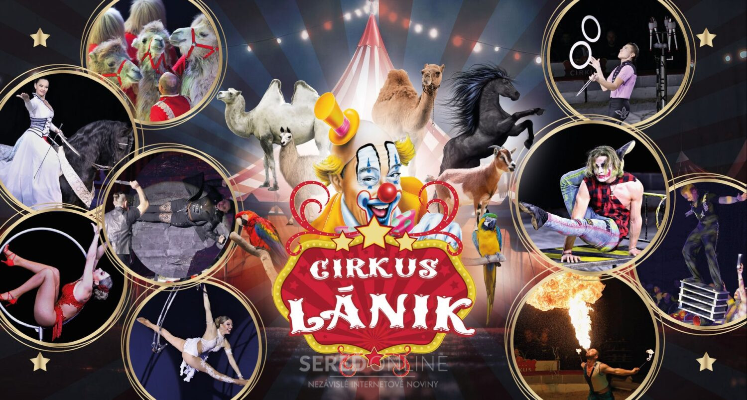 Cirkus LÁNIK prvýkrát v Seredi! Zaži veľkolepú šou, artistov, klaunov, zvieratká aj atrakciu cirkusu