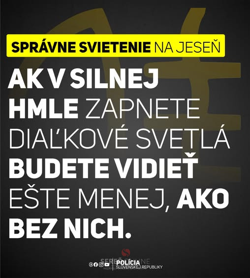 Hmlové obdobie je tu: Toto radšej nerob, radí polícia!